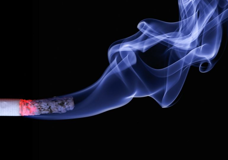 What is the ruling on smoking cigarettes?