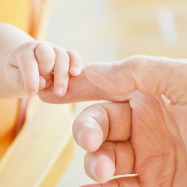 What should a baby be taught to say first?
