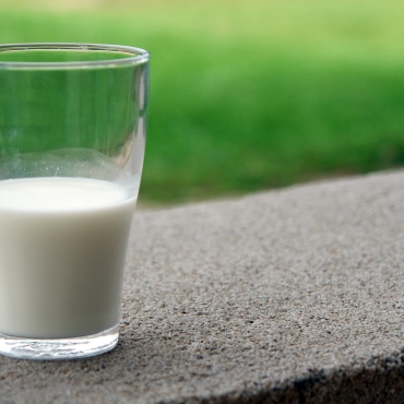Husband drinking wifes milk