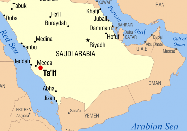 Is Taif in Hill or outside of Hill?