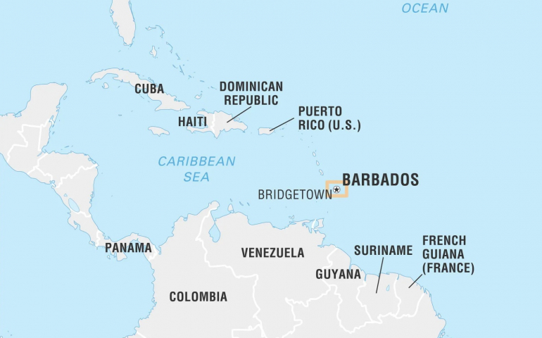 Shortening Salah when ferrying goods in Grenada and Barbados