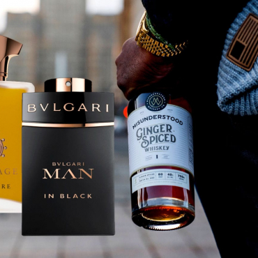 Perfumes containing Cognac